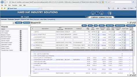 Electrical Estimating Software Product Demonstration Youtube