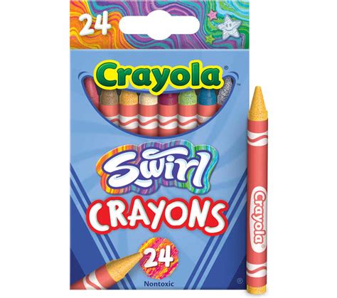 Crayola Swirl Rainbow & Multicolored Crayons for Kids | Crayola