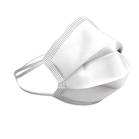 White Fabric Anti Virus Face Mask, Face Mask, White, Fabric PNG