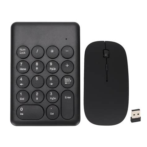 Numeric Keypad Portable Slim 2.4GHz USB Wireless Mini Black Numeric ...