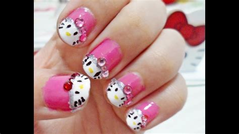 Hello Kitty Nails Design 50 Hello Kitty Nail Designs Cuded Pic