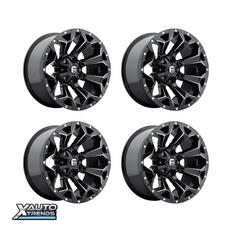 Fuel Off Road D576 Assault Gloss Black Milled 20x9 8x170 01mm Set Of 4 Ebay