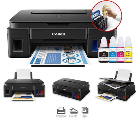 Impresora Multifuncional De Tinta Continua Canon Pixma G Imprime