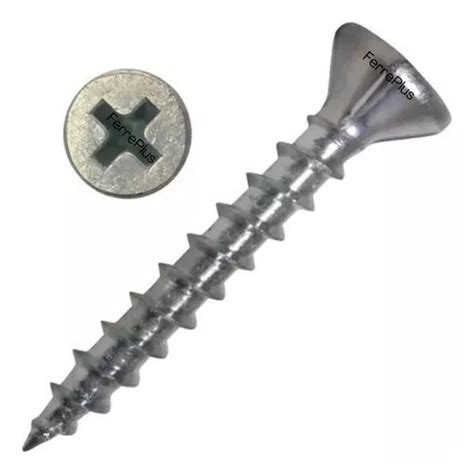 Tornillo Fibrocemento Punta Fina X Zinc U Cuotas Sin