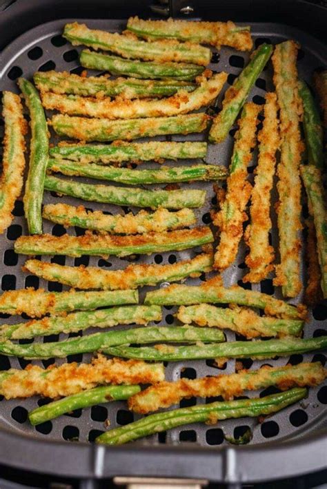 Crispy Air Fryer Green Bean Fries Recipe Anastasia Blogger