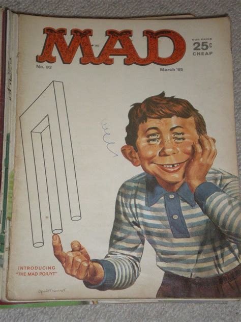 Mad Magazine Number March William M Gaines Albert B