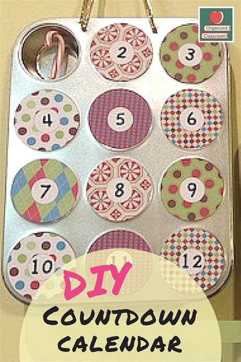 DIY Countdown Calendar | Organized Classroom