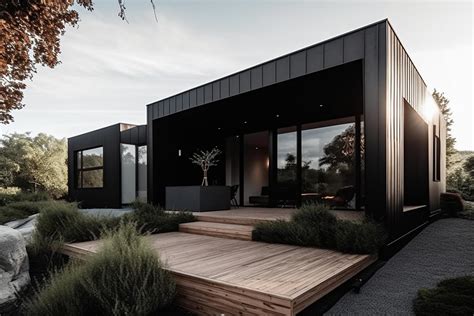 Black Modern Houses: Bold & Beautiful Design - Jewkes Design