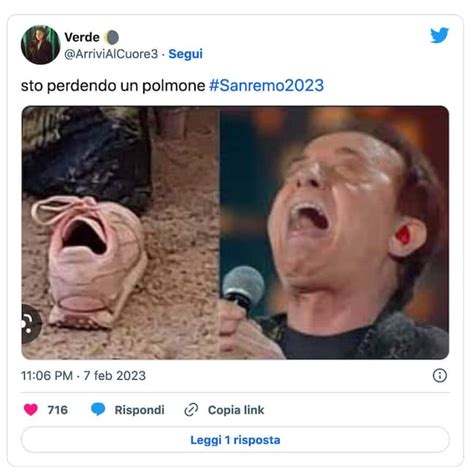 Sanremo Alla MoViola Dal Blanco Gate A Gianni Morandi Il Commento Di