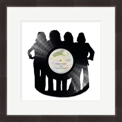 Queen bohemian Rhapsody Vinyl Single Wall Art - Etsy