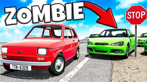 CHOWANY PRZED AUTAMI ZOMBIE BeamNG Drive YouTube