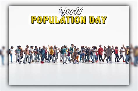 Premium Psd World Population Day