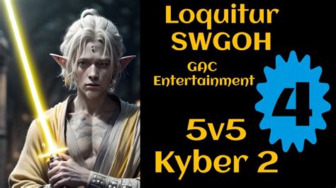 SWGOH Loquitur 5v5 GAC K2 M4 Shiny New Darth Bane V Malgus YouTube