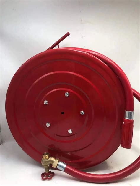 Jet Nozzle Fire Hose Reel Fire Hose Reel Length 30m Fire Hose Reel