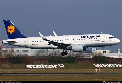 D AIUD Lufthansa Airbus A320 214 WL Photo By Andreas Fietz ID 687525