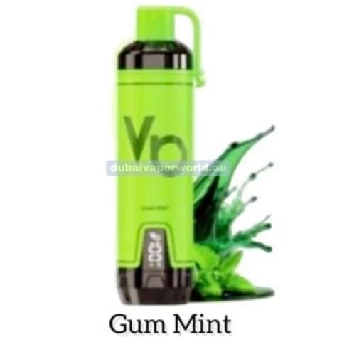 Vapes Bars Ghost Shisha 15000 Puffs Gum Mint Disposable Vape 5MG