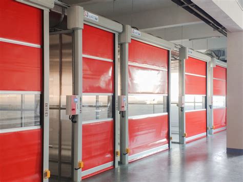 Industrial rapid doors can improve the efficiency and function of the