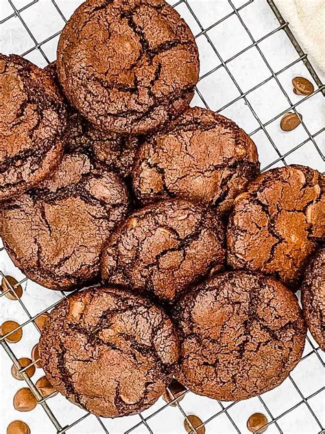 Air Fryer Double Chocolate Chip Cookies Recipe