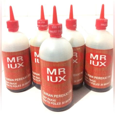 Lem Kayu Pu Mr Iux Polyurethane Adhesive Langsung Pakai Shopee Indonesia