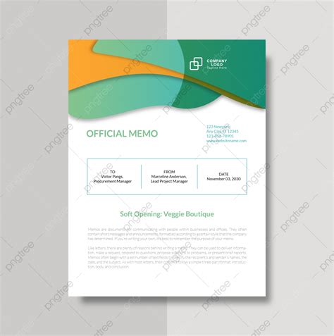 memo template design template   pngtree