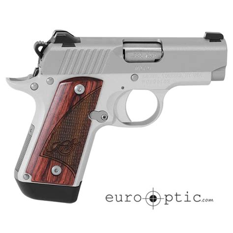 Kimber Micro Stainless Rosewood Ns 380 Acp Pistol 3300207 For Sale