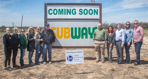 Sechrest celebrates groundbreaking for new Subway restaurant in ...