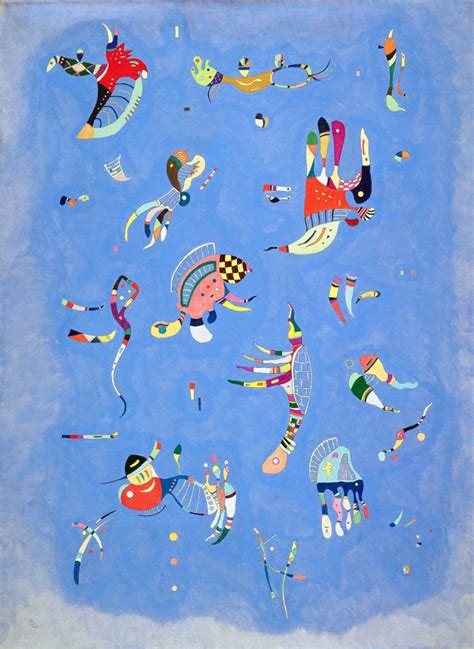 Wassily Kandinsky Cielo Azul Cm Descripci N De La Obra