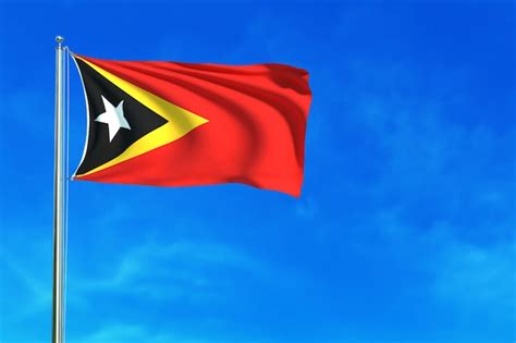 Free Photo | Flag of east timor