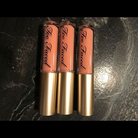 Too Faced Makeup Too Faced Lip Gloss Naked Dolly Set Of 3 For 3 Poshmark