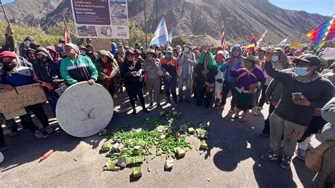 Protestas cortes de ruta y represión en Pumamarca ante la reforma