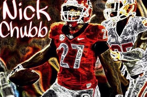 #27 NICK CHUBB | Georgia dawgs, Georgia girls, Uga bulldogs