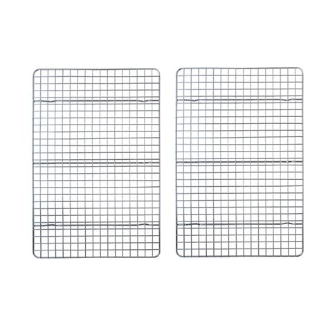 Stainless Steel Oven And Dishwasher Safe Checkered Chef Cooling Rack