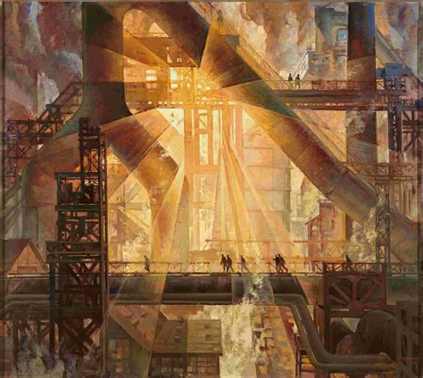 Evgeny Sedukhin Symphony Of The Sixth Blast Furnace 1979 Rmuseum