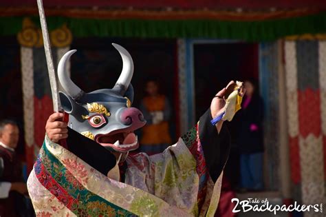 Kagyed Dance Chham Masked Dance Of Sikkim Tale Of 2 Backpackers