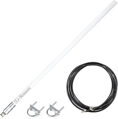 Helium Antennen Set 8 DBi 110cm Antenne 3m Kabel LMR200 Zwei