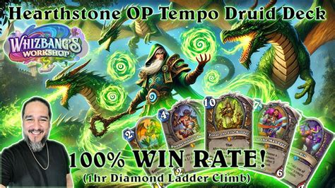 Hearthstone Op Tempo Druid Deck Win Rate Hr Diamond Ladder