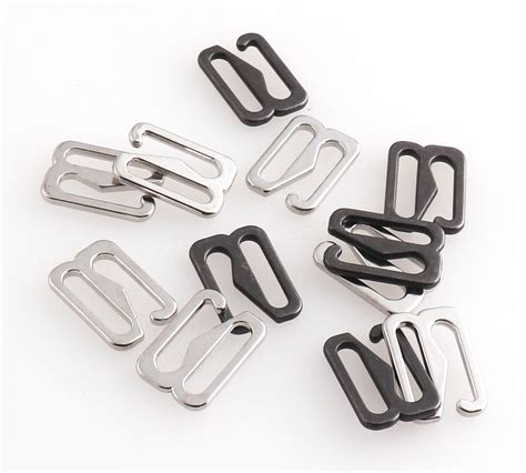 Bra Strap Slider Hooks In Silver Gunmetal 3 8 Inch G Hooks Etsy