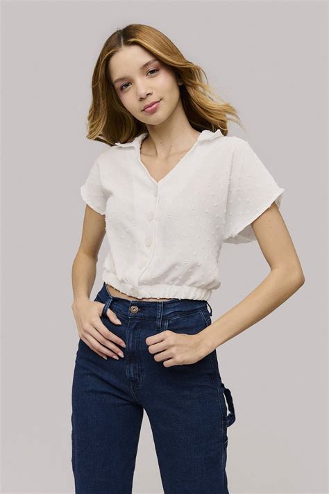 Camisero Semi Crop H O Trybu De Prati Tienda Online