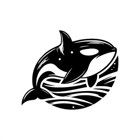 Premium Vector Orca Whale Logo Design Vector Illustration