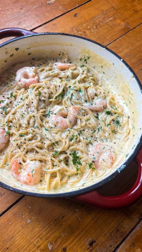 One Pan Prawn Alfredo Laurens Cravings