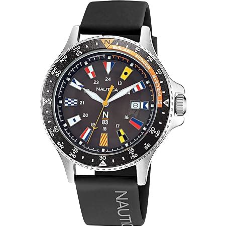 Reloj Nautica N Caballero Cocoa Beach Solar C Ratula Azul Navy Correa