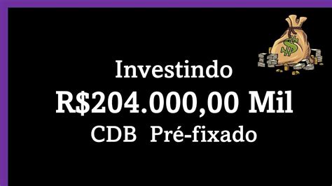 Cdbs Nubank E Seus Rendimentos Parte Investindo Mil Reais