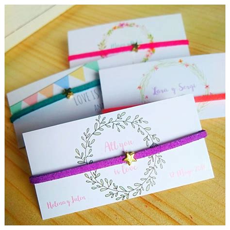 Pulseras Personalizadas Para Regalar El Dia De Tu De Boda