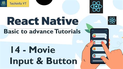 Search Input And Button Mastering React Native React Native Tutorials Youtube