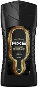 Axe Gel Douche Shampooing Magnum Gold Caramel Billionaire En Pour