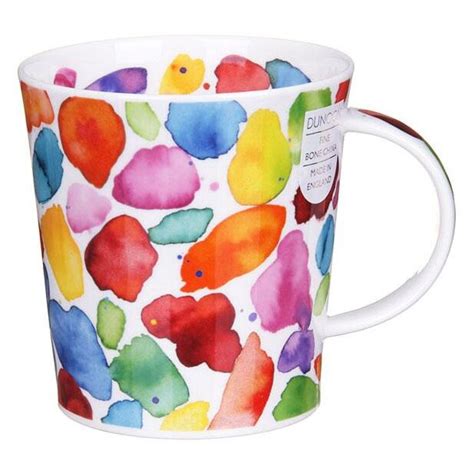 Dunoon Blobs Red Lomond Shape Mug Temptation Gifts