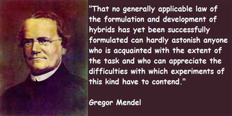 Gregor Mendel Quotes. QuotesGram