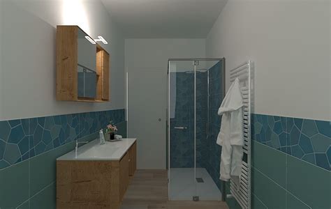 Ambientazione Bagno Grande Idea Ceramica Superfici Rif Impala Modern