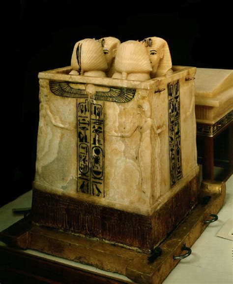 Canopic Chest Of Tutankhamun Egypt Museum