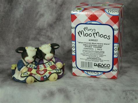 Mary S Moo Moos Hard To Find Retired NIB Collectible Figurine